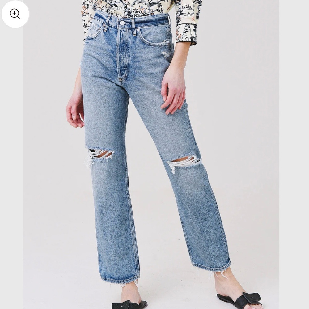 AGOLDE 90's Mid-Rise Loose Fit Jean Isolate Sz 29